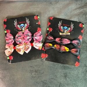 Bret Michaels Pet Rocks vintage rock n roll hair bows for dogs